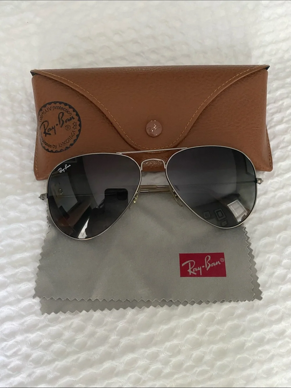 Ray-Ban Aviator RB3025 Sunglasses Jennifer Aniston Style Made in Italy